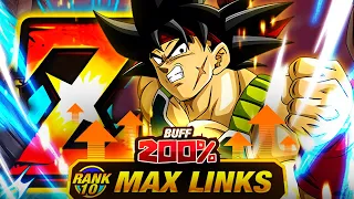 SOLID EZA! LEVEL 10 LINKS 100% EZA AGL SSJ BARDOCK! (DBZ: Dokkan Battle)