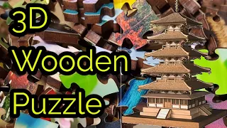 Building a 3D Wooden Pagoda Puzzle