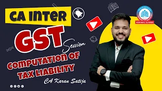 CA INTER | Before Exam | Taxation | Computation of Tax Liability | CA Karan Satija | Agrawal Classes