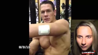 WWE Raw 10/14/13 John Cena RETURNS Hell In a Cell Promo Live Commentary
