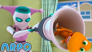 No No Nannybot! | ARPO The Robot | Full Episode | Baby Compilation | Funny Kids Cartoons