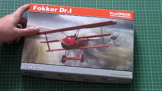 Eduard 1/48 Fokker Dr.I Profipack (8162) Review