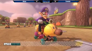 MK8DX World Cup 2019 - Losers Quarters - Spain vs Canada | 7/13/19