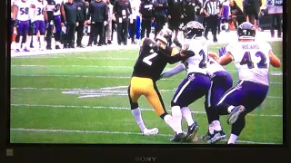 Mason Rudolph gets Destroyed by earl Thomas