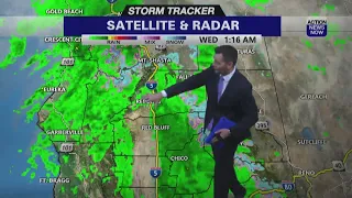 Storm Tracker Forecast: Scattered showers & gusty winds Wednesday, with heavier rain ahead