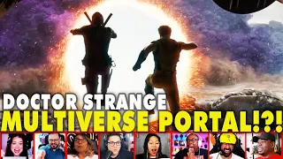 Reactors Reaction To The Doctor Strange Portal On Deadpool & Wolverine Trailer| Mixed Reactions