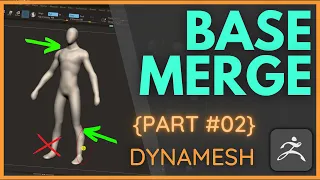 🦜ZBrush - Dynamesh Merging