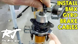 Install Brake Cables On BMX Bike With Gyro/Rotor/Detangler