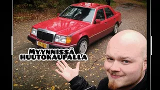 Myyntiesittelyssä w124 230E OSTA SE linkki kommenteissa huutokauppaan