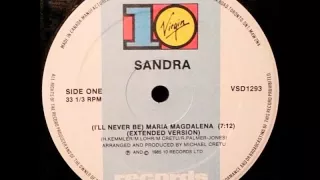 Sandra ‎– (I'll Never Be) Maria Magdalena (12'' Extended Version)
