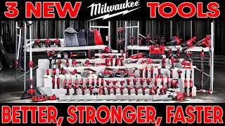 3 NEW MILWAUKEE TOOLS Will Make YOUR Work EASIER, SAFER, & FASTER