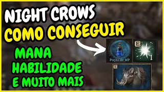 NIGHT CROWS  - DICAS INICIAIS COMO CONSEGUIR MANA, HABILIDADES E MUITO MAIS!