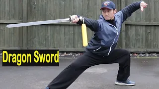 Shaolin Kung Fu Wushu Straight/Dragon Sword Session 1