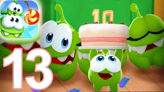 Cut the Rope Remastere‪d Level 1-1 To 5-24 Gameplay Walkthrough Video - All Chapter - Part 13 (iOS)