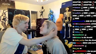 xQc Makes Her Blush...