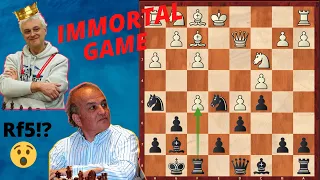 Immortal Game Of John Nunn || Kings Indian Defense ||
