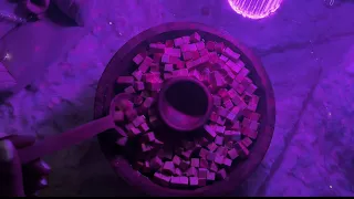 ASMR | Wood Cube "Soup" for the Sleep Seeking Soul (wet)