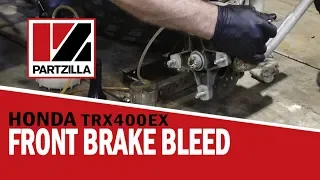 How to Bleed ATV Front Brakes Manually and with Vacuum Pump | Partzilla.com