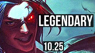 KAYN vs RENGAR (JUNGLE) | 11/0/3, Rank 6 Kayn, Legendary | EUW Challenger | v10.25