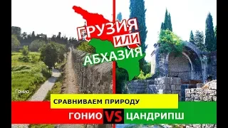 Гонио VS Цандрипш | Сравниваем природу 🐟 Грузия или Абхазия - куда ехать?