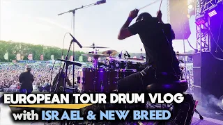 Europe Tour Drum VLOG! | Israel Houghton & New Breed Band | Carlin Muccular on Drums