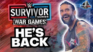 WWE Survivor Series 2023 Review | THE UNTHINAKABLE HAS HAPPENED...CM PUNK  RETURNS TO WWE