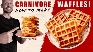How To Make Beef or Lamb Carnivore Diet Waffles | Taste Test!