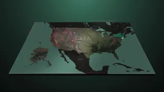 USA Map for After Effects 2022