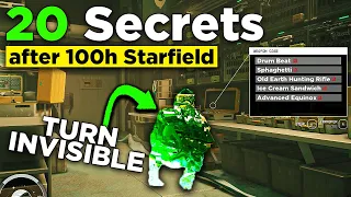 20 Tips Starfield doesn't tell you!