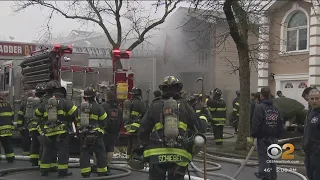 20 firefighters injured, 3 seriously, after Staten Island fire