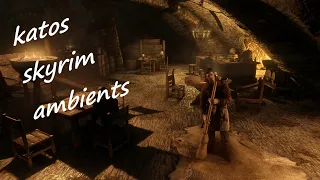 Skyrim - Riften - Thieves Guild | Ambience + Music  (QHD 60fps + mods)