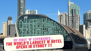 W Sydney, Australia 🇦🇺 | FULL HD Hotel Review | by Marriott | New Luxury Sydney’s Hotel