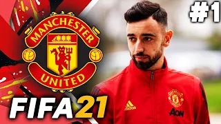 FIFA 21 Manchester United Career Mode EP1 - THE JOURNEY BEGINS!!