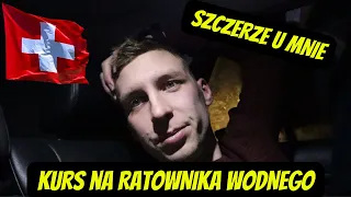 SZWAJCARIA - Ratownik wodny i SZCZERZE u mnie