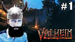 ПУТЬ В ВАЛЬГАЛЛУ ➤ Прохождение VALHEIM #1 ➤ ВЫЖИВАНИЕ И КРАФТ