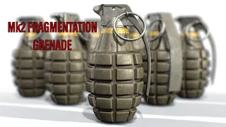 A Quick Look at the MK2 Fragmentation Grenade