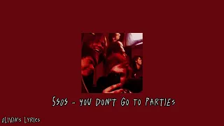 5sos - you don’t go to parties (sped up)