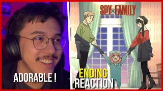 SPY x FAMILY ENDING REACTION!