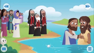 Крещение Иисуса | Библия для детей