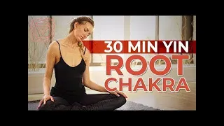 Root Chakra Yin Yoga - Calming, Relaxing, & Grounding Sequence