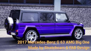 Limuzin "Galendevagen" Mercedes-Benz G 63 AMG Big One Stretchcar FAB Design