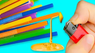 GENIUS PLASTIC RECYCLING CRAFTS! | Making useful things from old plastic