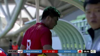 Philippines vs China Asia Rugby Sevens Series 2018 - Korea Day 1 Live Action