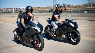 2021 S1000RR VS 2017 GSXR VS 2017 R1M VS ZX10R TX2K22