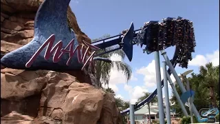 Manta Review SeaWorld Orlando B&M Flying Coaster