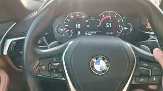 BMW 540i 0-60mph using BMW launch Control