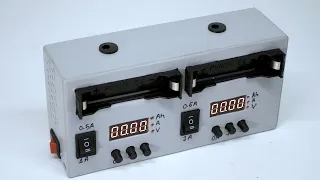 Build Your Own Dual Channel Battery Capacity Tester | DIY Electronics Project