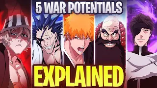 5 War Potentials EXPLAINED | Bleach TYBW Discussion