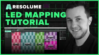 Resolume Advanced Output | LED Screen Mapping | Quick Start Tutorial