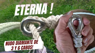 ¿Cómo instalar una lágrima para soga? bien explicado. /tear for rope.